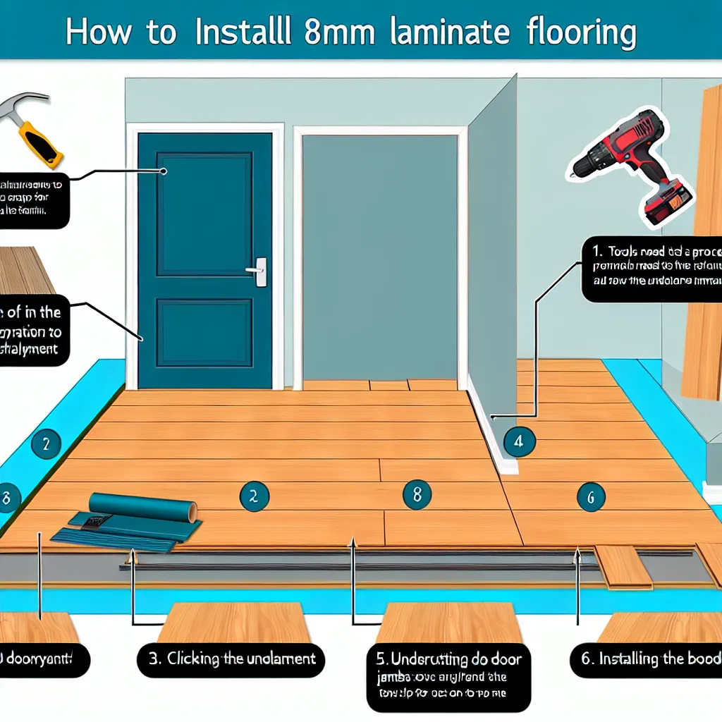 Află secretul pentru montaj parchet laminat 8mm!