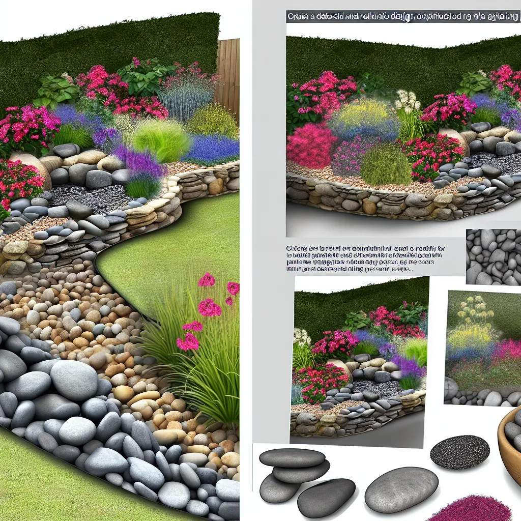 Amenajare gradina spectaculoasa cu stancarie alpina si flori colorate