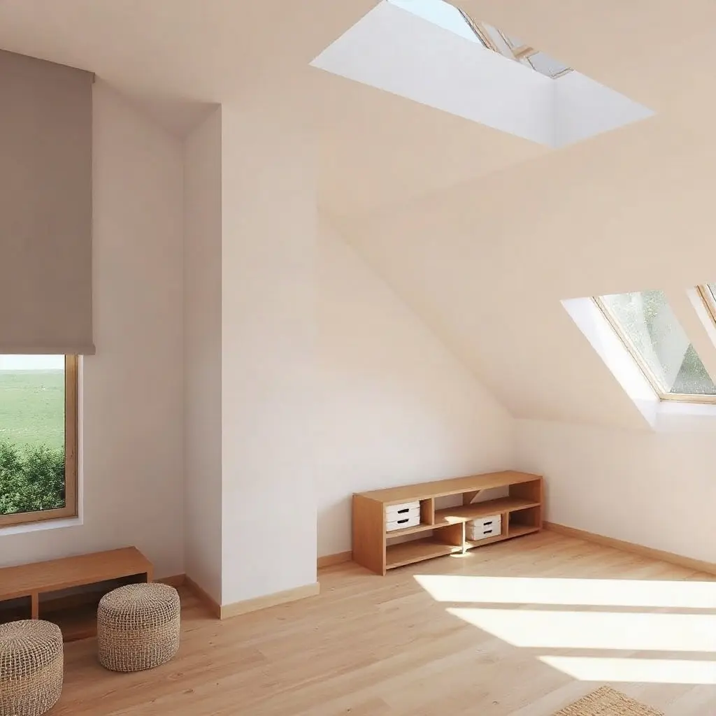 Casa moderna cu mansarda si acoperis din tigla ceramica rosie, model arhitectural romanesc 2025