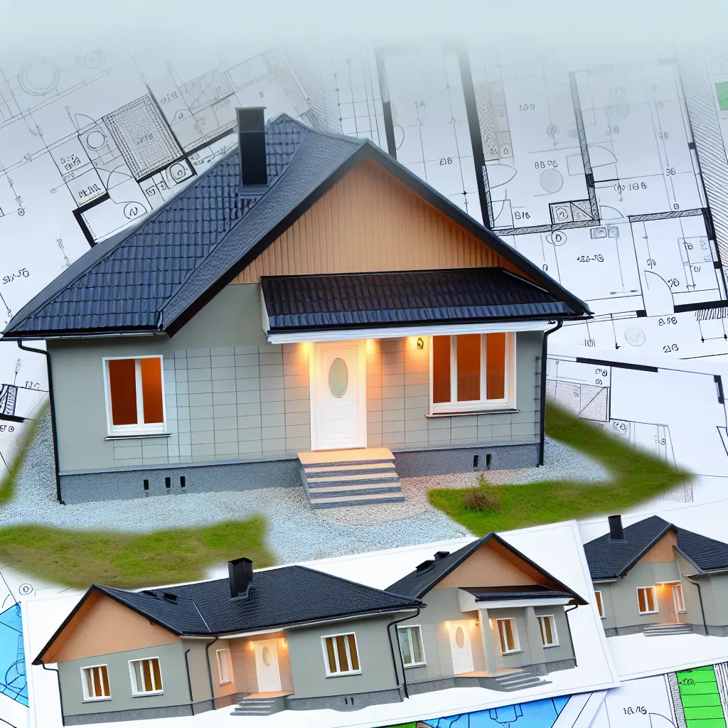 Casă parter modernă cu grădină, integrată în peisaj