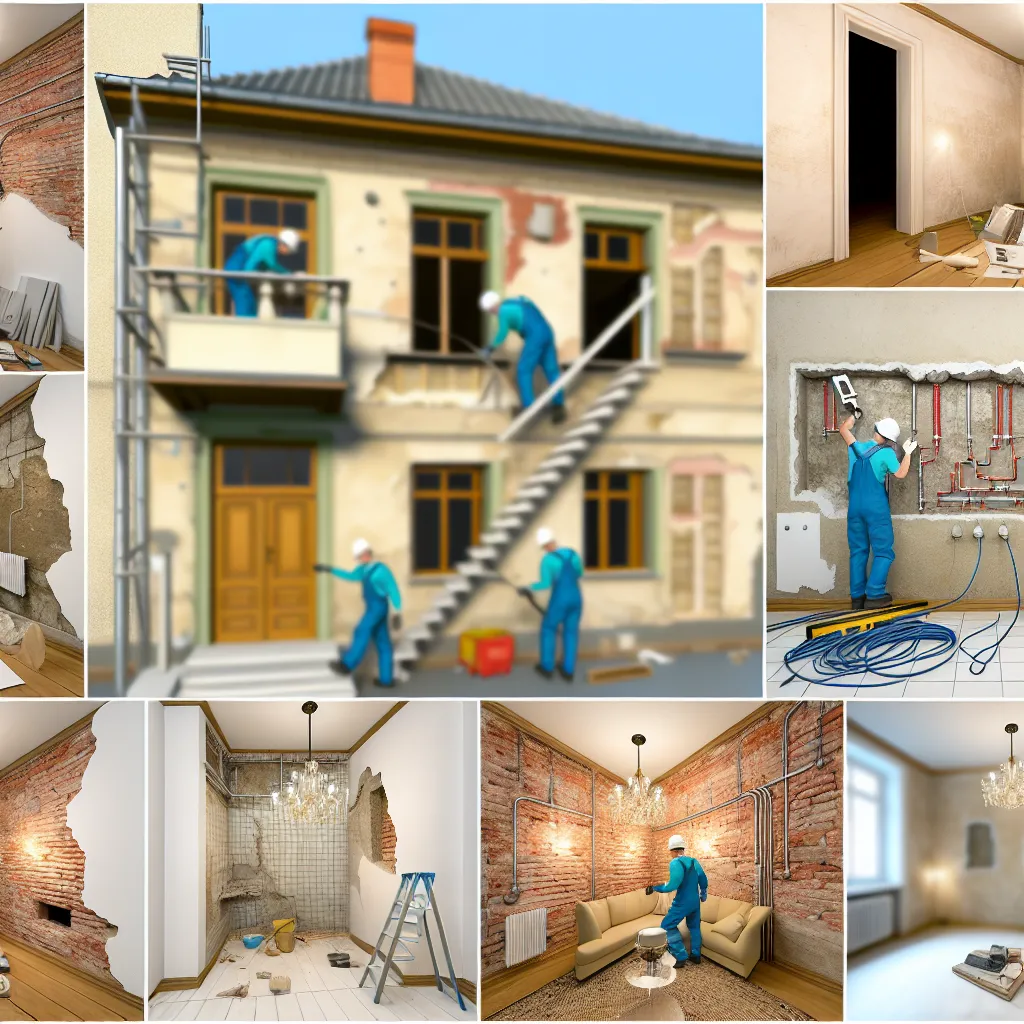 Comparatie inainte si dupa renovare casa veche interior