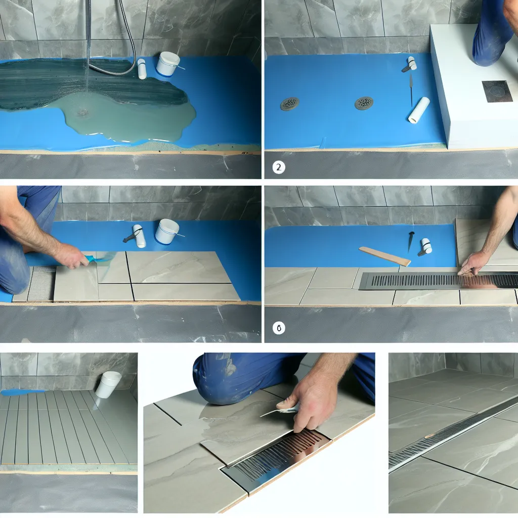 Cum faci o montare gresie rigola dus perfectă