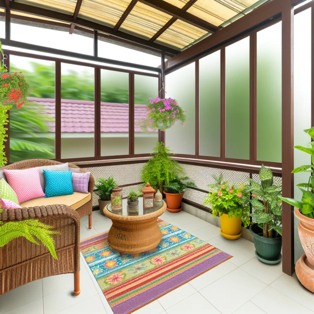 Idei amenajare balcon inchis: Transformare uluitoare!