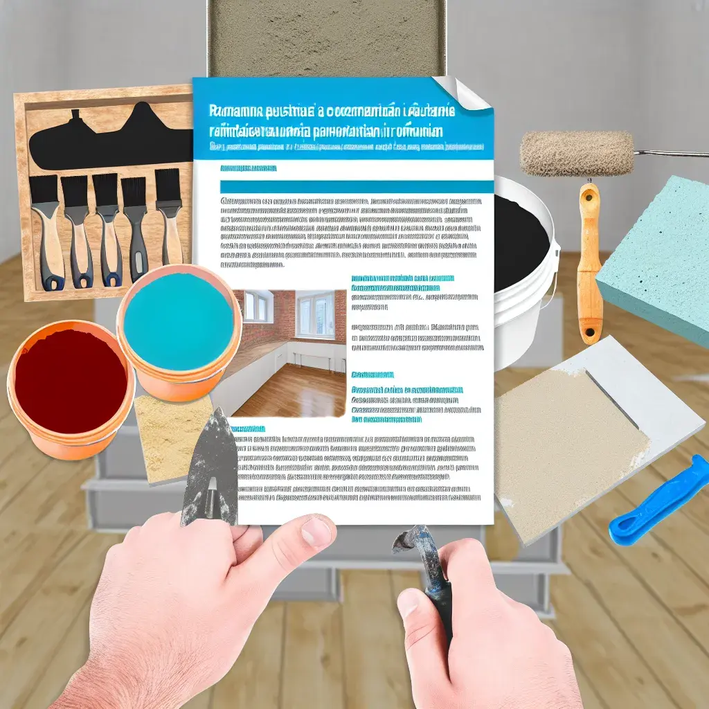 Mână de meșter cu mistrie și drișcă, unelte necesare pentru tencuiala exterior
