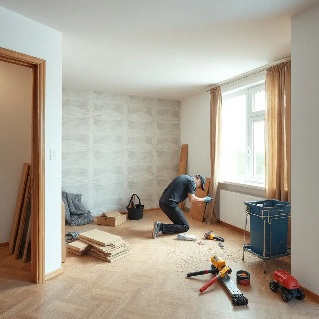 Materiale și unelte necesare pentru renovarea unui apartament