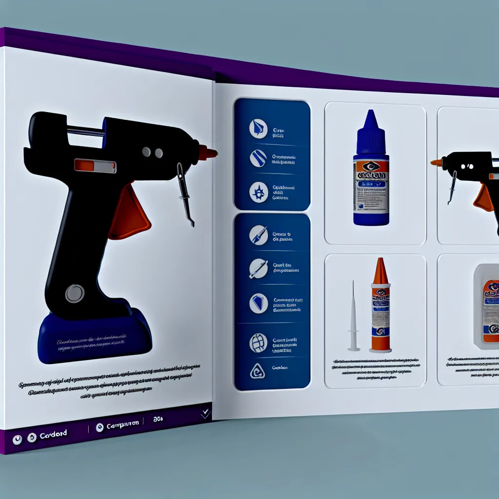 Meșter folosind un pistol de lipit profesional pentru o reparație în lemn