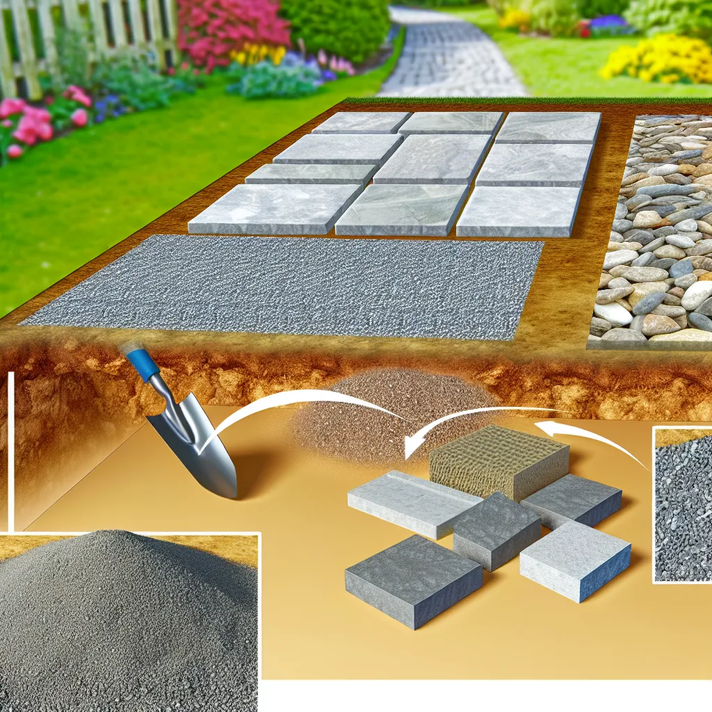 Modele alei curte din piatră naturală integrată în peisagistica grădinii