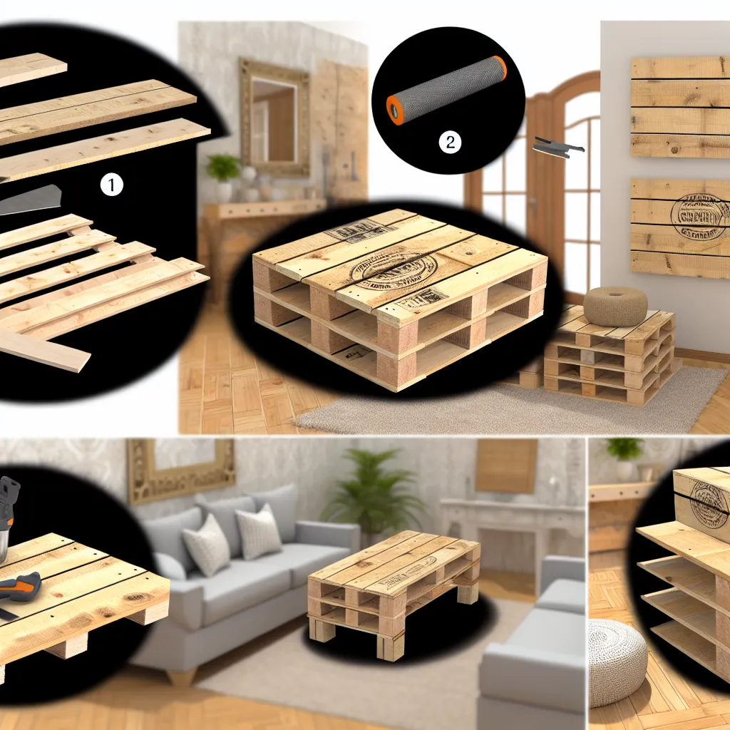 Măsuță din Paleți: Transformă Livingul cu sub 100 Lei