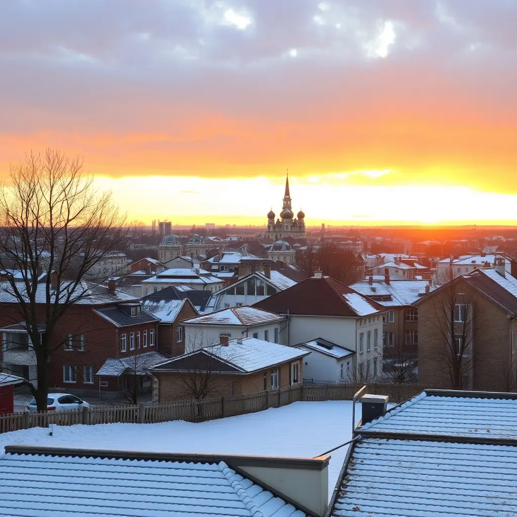 Panorama orașului Giurgiu pe malul Dunării vara - meteo în Giurgiu