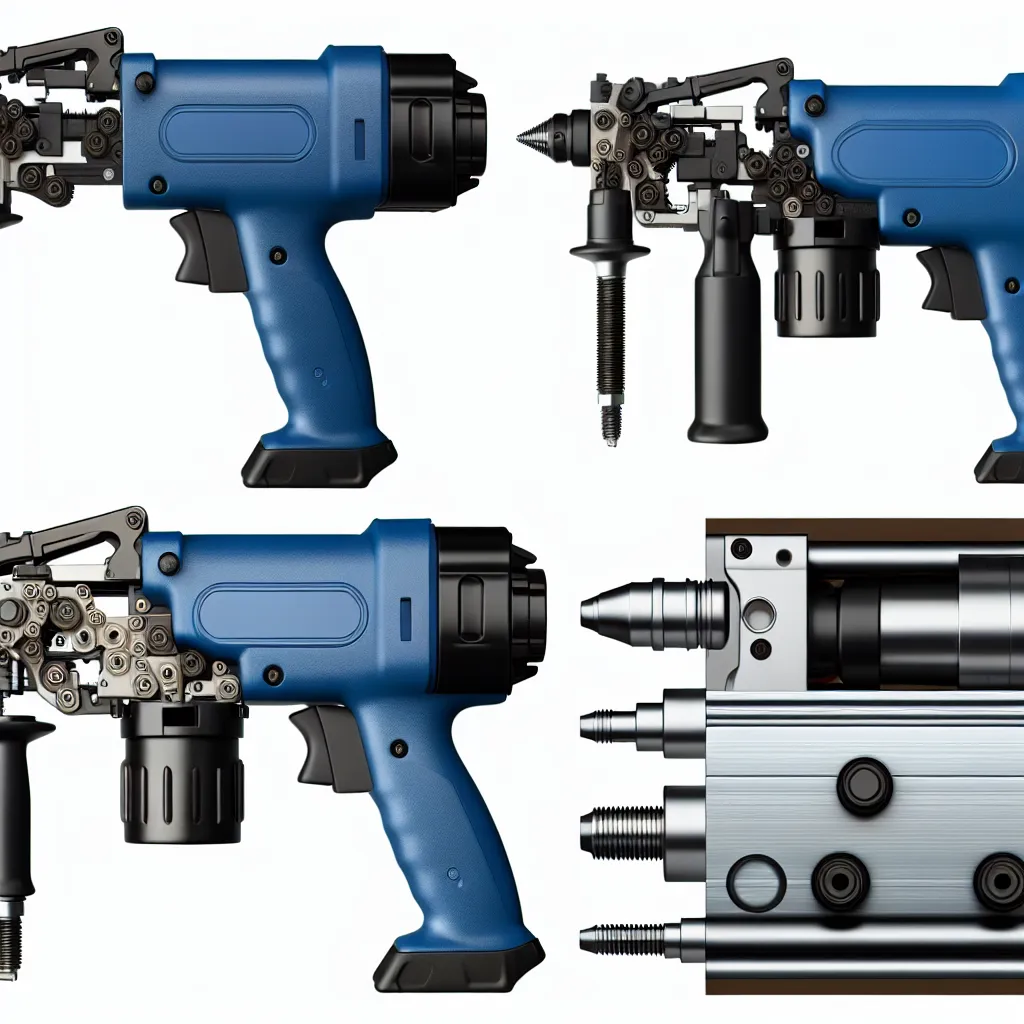 Pistol Popnituri Electric: Adio Efort, Rapiditate Maximă