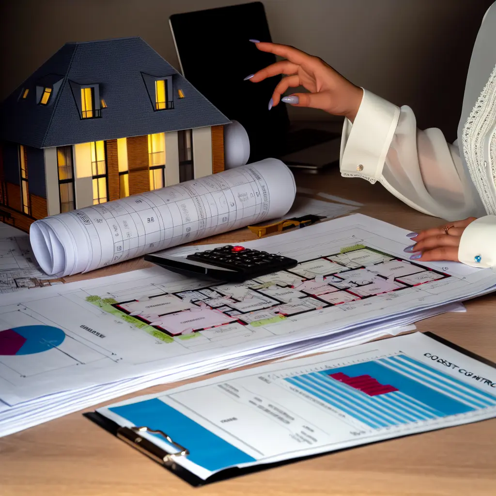 Planuri arhitecturale detaliate pentru un proiect casa