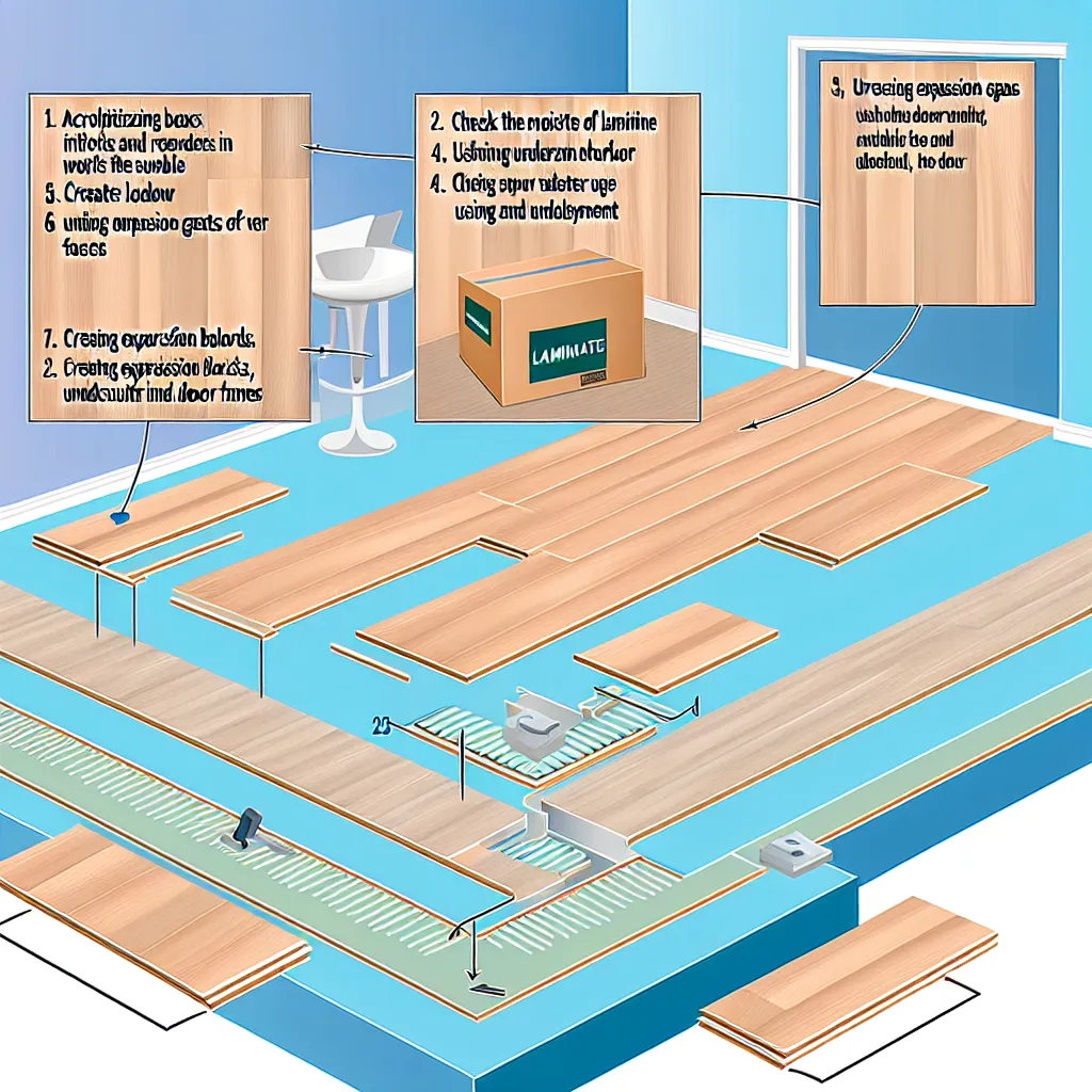 Reguli montaj parchet laminat: evită greșelile