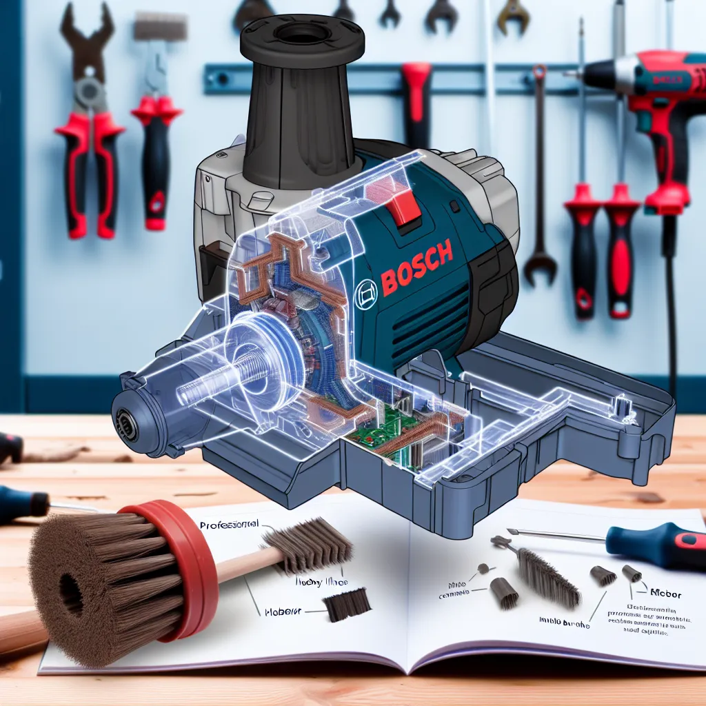 Reparație polizor unghiular Bosch Professional desfacere carcasă și verificare motor