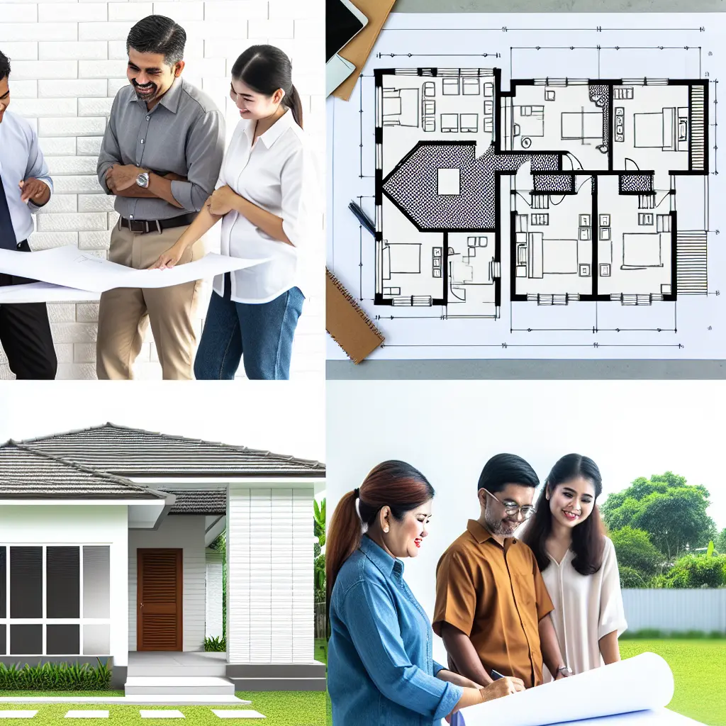 Schiță de proiect pentru o casă modernă cu 3 dormitoare la parter