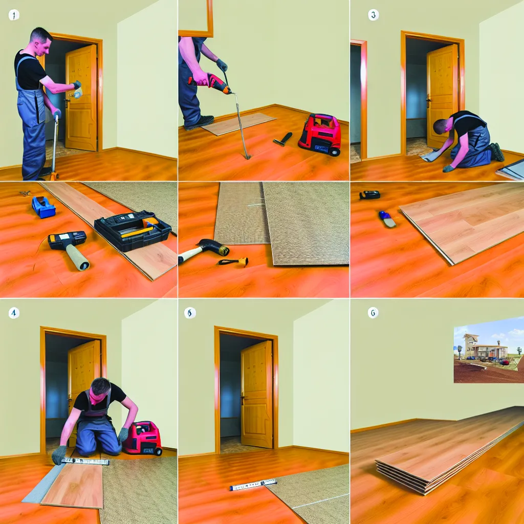 Scule și materiale necesare pentru montaj parchet laminat 8 mm