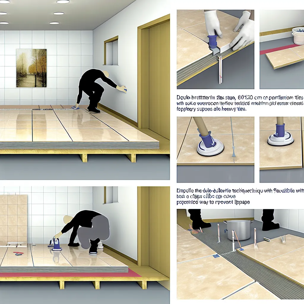 Secretul pentru montaj gresie 60x120 perfect