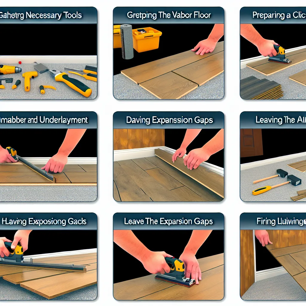 Secretul unui montaj parchet laminat perfect!