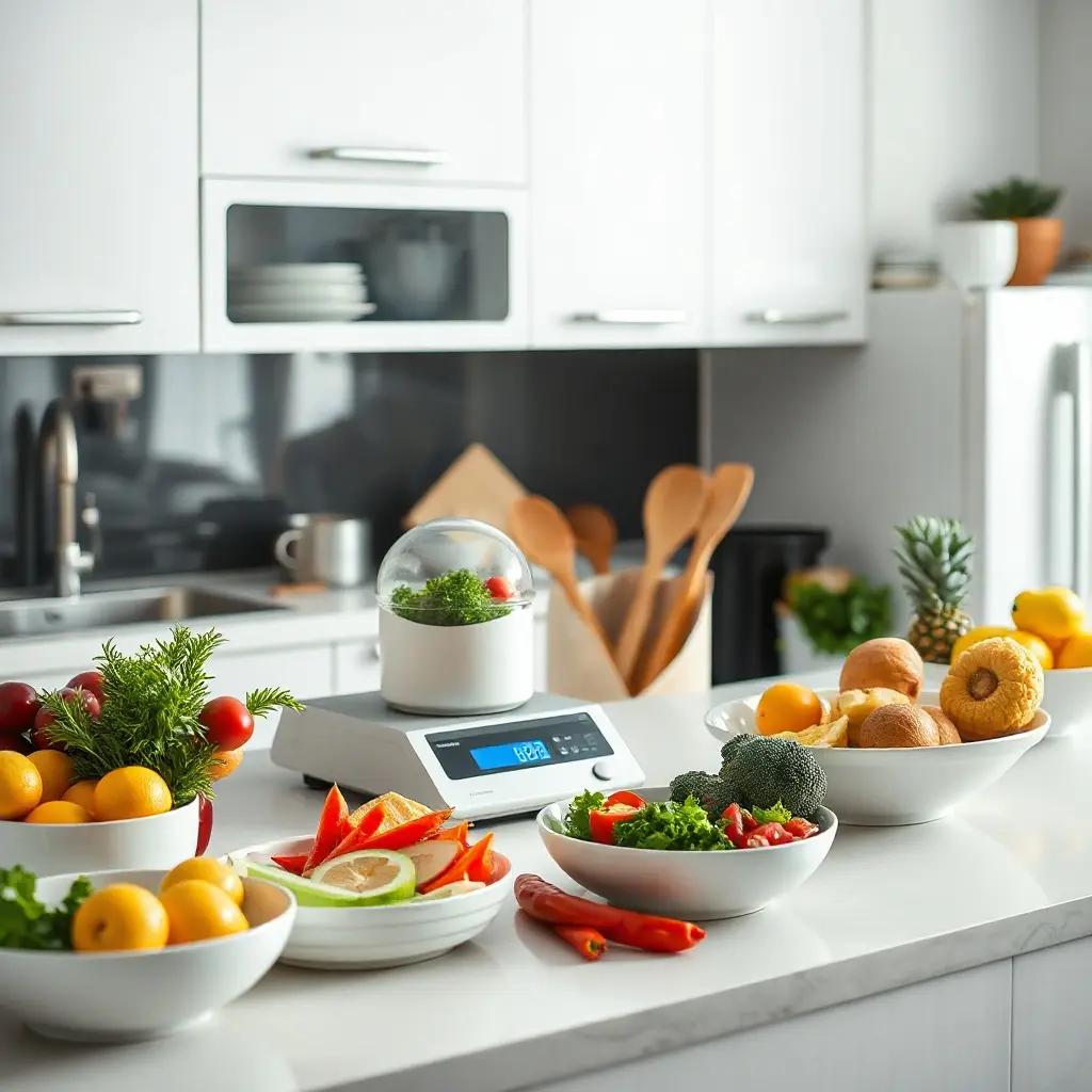 Suta de grame – alimente cântărite pe cântar digital de bucătărie