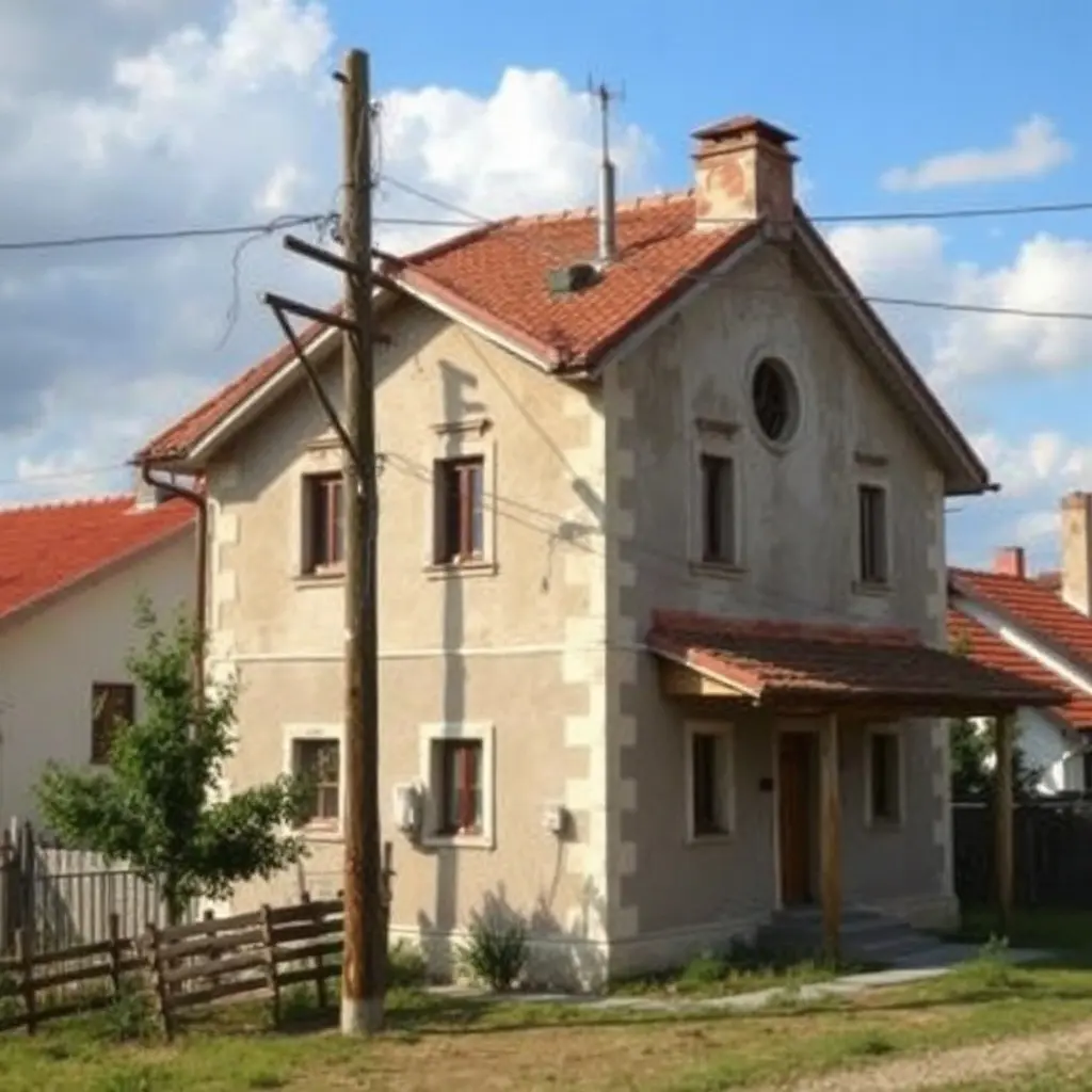 Vedere panoramică a municipiului Slobozia iarna - meteo în Slobozia și clima specifică Bărăganului